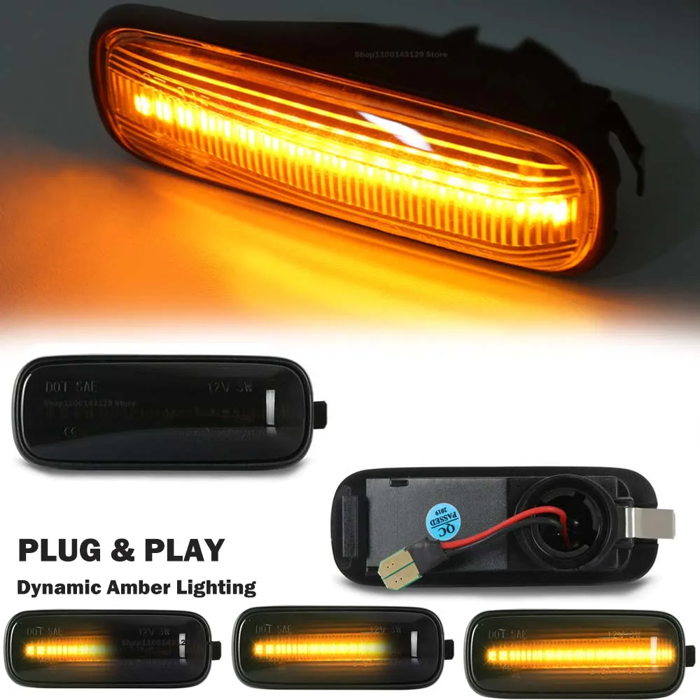 2Pc Dynamic LED Side Marker Light Turn Signal Indicator Car Accessories For Honda Civic EK 2/3/4dr Ballade CRV Prelude 1995-1999
2Pc Dynamic LED Side Marker Light Turn Signal Indicator Car Accessories For Honda Civic EK 2/3/4dr Ballade CRV Prelude 1995-1999