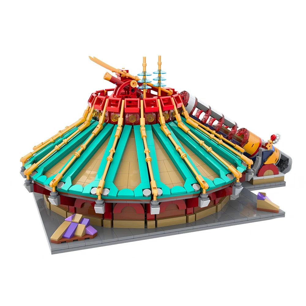 New MOC Classic Amusement Park Scene Space Mountain Scale Model Building Blocks DIY Modular Building Assembly Toy for Boys Gift
New MOC Classic Amusement Park Scene Space Mountain Scale Model Building Blocks DIY Modular Building Assembly Toy for Boys Gift