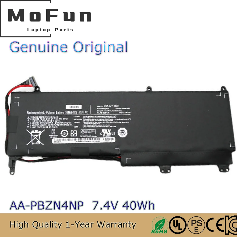 Оригинальный аккумулятор для ноутбука AA-PBZN4NP 7,4 В 40 Втч для Samsung A03US A04US XE700T1A-A02US XE700T1A-A05US
Оригинальный аккумулятор для ноутбука AA-PBZN4NP 7,4 В 40 Втч для Samsung A03US A04US XE700T1A-A02US XE700T1A-A05US
