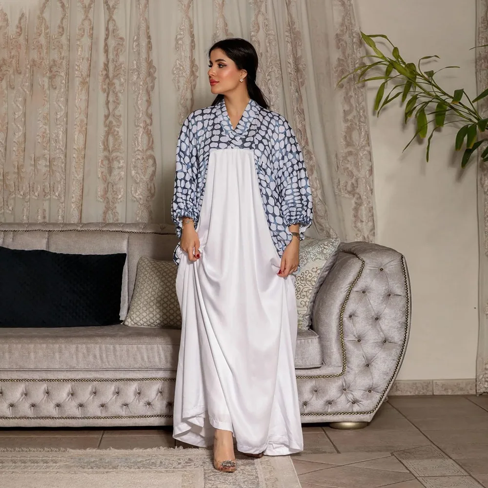 Floral Print Bat Sleeve Oversized Gown Dresses Patchwork Banquet Kaftan Turkey Muslim Abaya Women Dress Moroccan Jalabiya Dress
Floral Print Bat Sleeve Oversized Gown Dresses Patchwork Banquet Kaftan Turkey Muslim Abaya Women Dress Moroccan Jalabiya Dress
