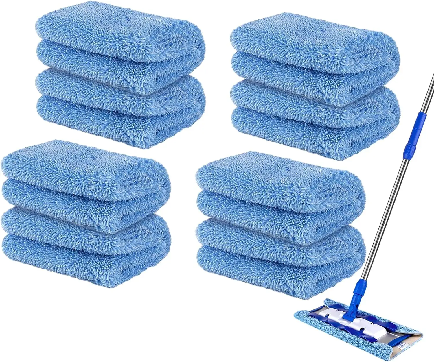 16" Microfiber Mop Pads Replacement for - Reusable Washable Floor Cleaning Head for Mop (8 Packs)
16" Microfiber Mop Pads Replacement for - Reusable Washable Floor Cleaning Head for Mop (8 Packs)
