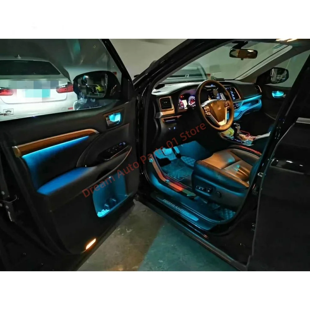 Ambient Light For Toyota Highlander 2015+ Automotive interior lighting upgrade auto parts Carbon fiber grain/peach wood grain
Ambient Light For Toyota Highlander 2015+ Automotive interior lighting upgrade auto parts Carbon fiber grain/peach wood grain