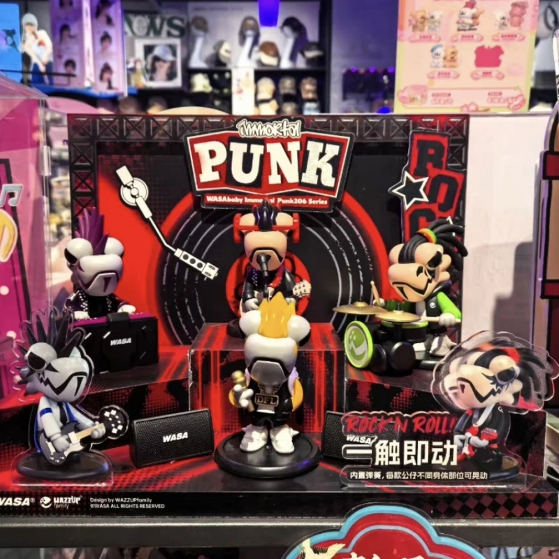 2025 Arrival Original Wasa Baby Immortal Punk206 Chameleon Band Series Blind Box Trendy Toy Figurines Car Ornaments Male Gift
2025 Arrival Original Wasa Baby Immortal Punk206 Chameleon Band Series Blind Box Trendy Toy Figurines Car Ornaments Male Gift