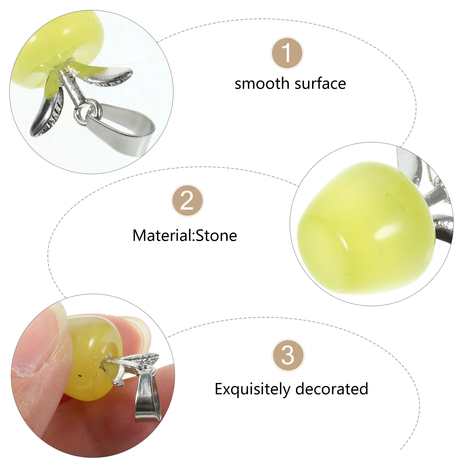 10 Pcs Opal Pendant Fruit Charms for Earring Jewelry Findings and Making Necklace Christmas
10 Pcs Opal Pendant Fruit Charms for Earring Jewelry Findings and Making Necklace Christmas