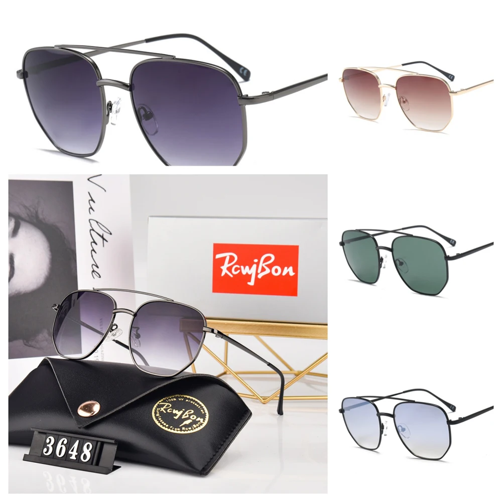 Fashion Luxury Men RCWJBON 3648 Polarized Sunglasses Womens Top Quality Eyewear Design Goggle Full Frame Pilot Sun Glasses UV400
Fashion Luxury Men RCWJBON 3648 Polarized Sunglasses Womens Top Quality Eyewear Design Goggle Full Frame Pilot Sun Glasses UV400