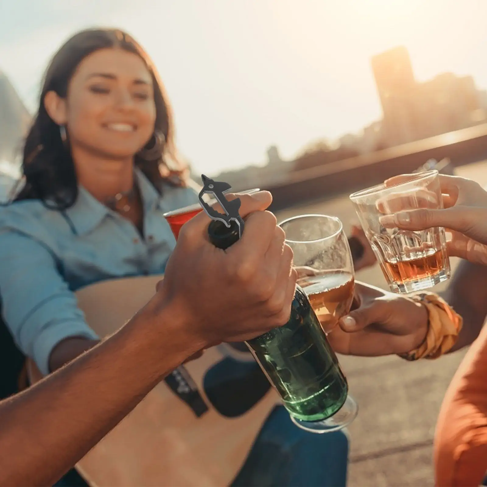 Многофункциональный открыватель для бутылок из нержавеющей стали с дизайном в виде рыбы, инструмент для кемпинга, походов, активного отдыха, компактный, для путешествий
Многофункциональный открыватель для бутылок из нержавеющей стали с дизайном в виде рыбы, инструмент для кемпинга, походов, активного отдыха, компактный, для путешествий