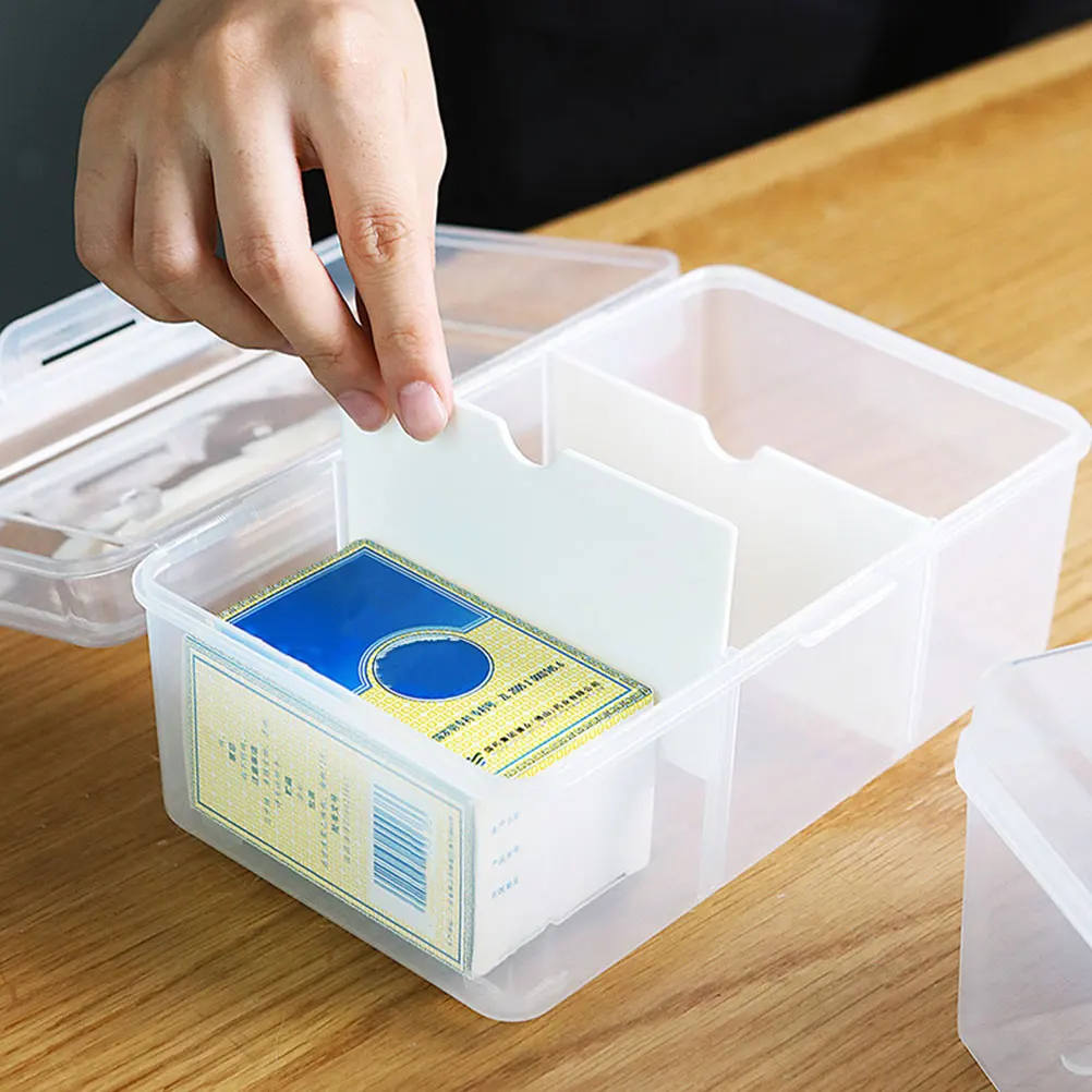 2Pcs Medicine Storage Box Family Household Large Capacity Plastic Case Portable Medicine Container Organizer Storage Container
2Pcs Medicine Storage Box Family Household Large Capacity Plastic Case Portable Medicine Container Organizer Storage Container