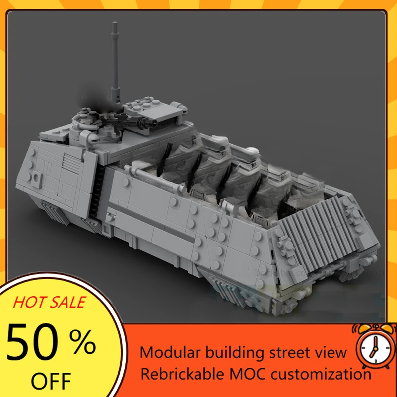 737PCS CSL-430 Hover Transport Space War Military MOC SpaceShip Battle Model Custom Puzzle Architecture DIY Assembly Model Gift
737PCS CSL-430 Hover Transport Space War Military MOC SpaceShip Battle Model Custom Puzzle Architecture DIY Assembly Model Gift