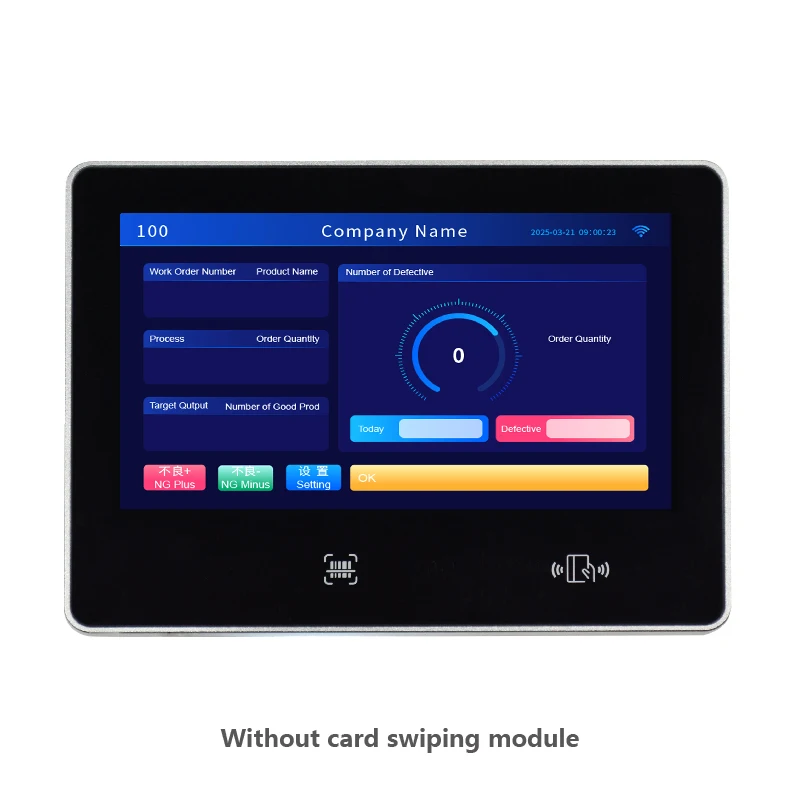 Wireless Embedded Computer Workstation Machine 7-inch Display Ethernet 2.4G/5G Wireless Network For Intelligent Manufacturing
Wireless Embedded Computer Workstation Machine 7-inch Display Ethernet 2.4G/5G Wireless Network For Intelligent Manufacturing