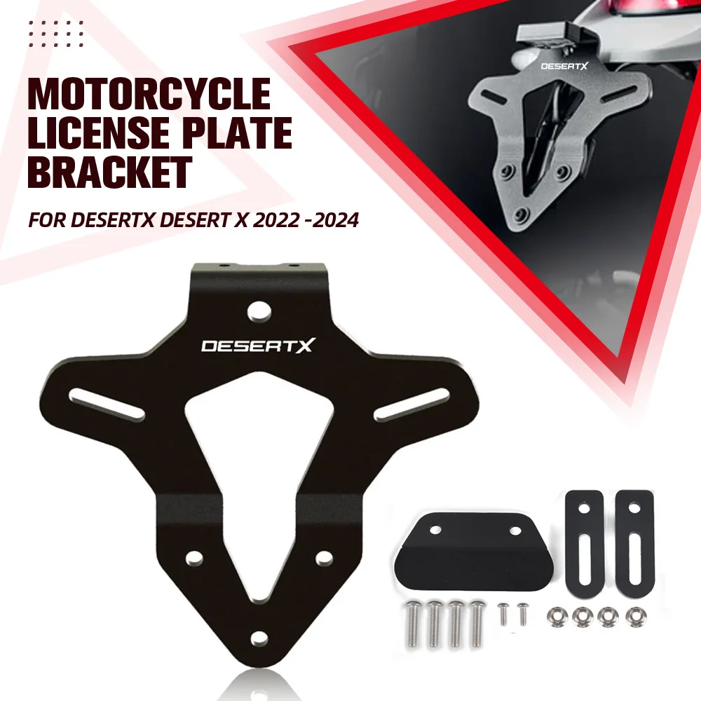 Motorcycle Accessories License Plate Holder Tail Light Bracket Tidy Fender Eliminator For Ducati DesertX Desert X 2022 2023-2026
Motorcycle Accessories License Plate Holder Tail Light Bracket Tidy Fender Eliminator For Ducati DesertX Desert X 2022 2023-2026