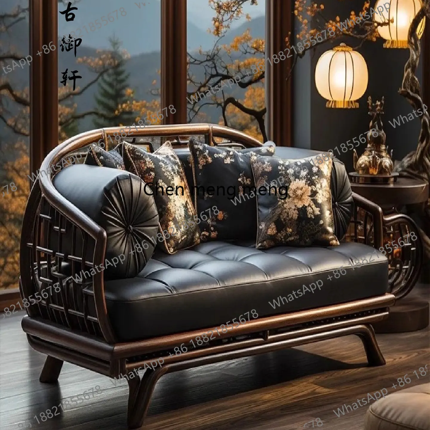 Кровать Луохань из черного ореха и белого ясеня в новом китайском стиле, элитная, на заказ, современная, простая, для небольшой квартиры
Кровать Луохань из черного ореха и белого ясеня в новом китайском стиле, элитная, на заказ, современная, простая, для небольшой квартиры