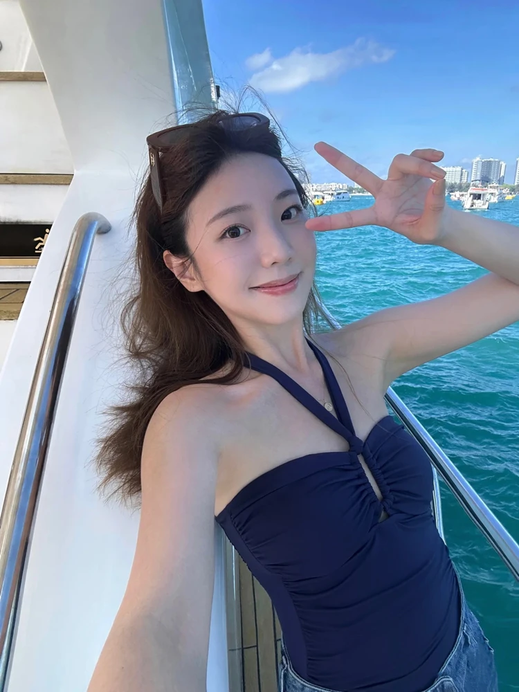 Sexy Pure Desire Blue e One-Piece Swimsuit Women's Strapl Bal Cover-Up Hot Spring Vaion Swimwear
Sexy Pure Desire Blue e One-Piece Swimsuit Women's Strapl Bal Cover-Up Hot Spring Vaion Swimwear