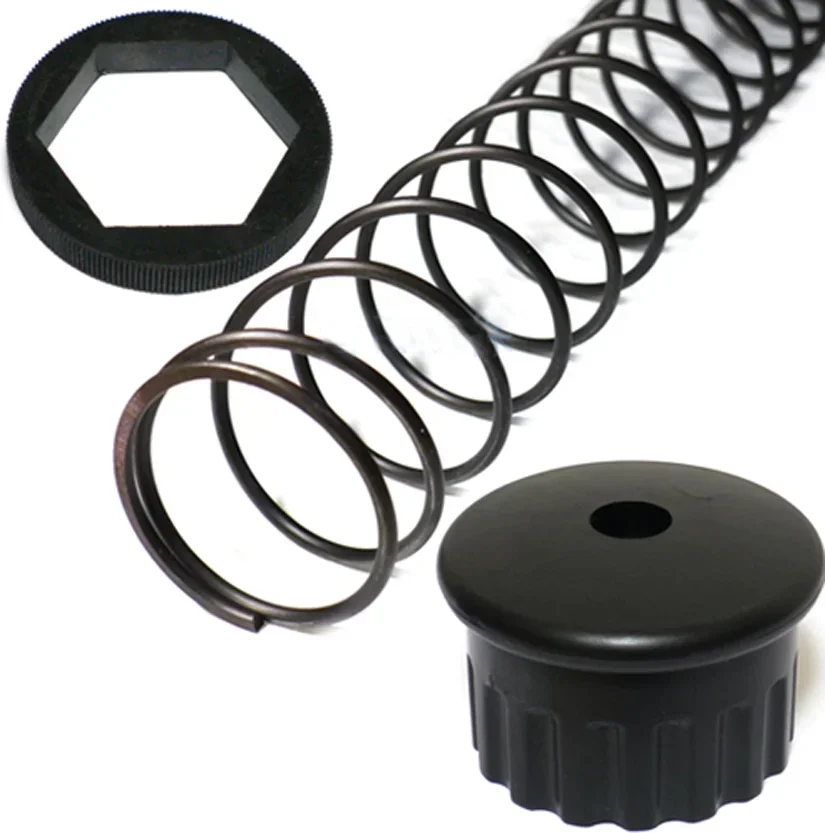Tire Changer Accessories Hexagonal Bars Steel Vertical Shaft Spring Compression Spring Plastic Press Cap Damping Rubber Washer
Tire Changer Accessories Hexagonal Bars Steel Vertical Shaft Spring Compression Spring Plastic Press Cap Damping Rubber Washer