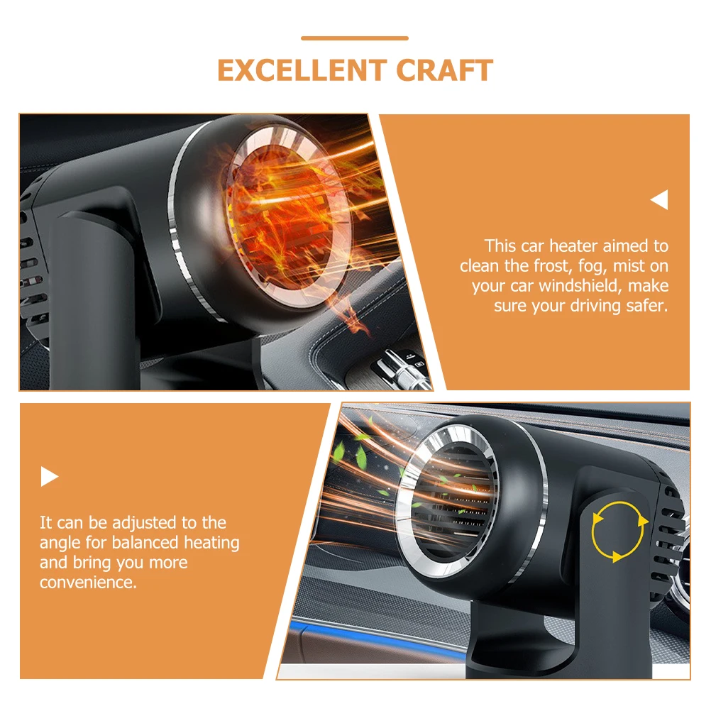 Portable Car Heater Fan ABS Material Adjustable Angle Dual Purpose Cooling Heating Windshield Winter Vehicle
Portable Car Heater Fan ABS Material Adjustable Angle Dual Purpose Cooling Heating Windshield Winter Vehicle