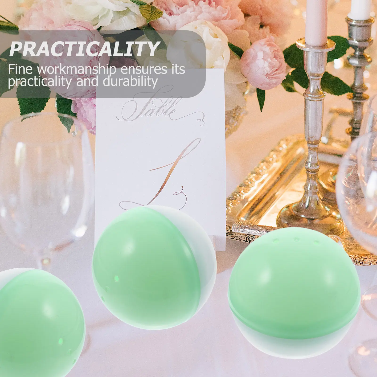 10 Pcs Plastic Empty Ball Children's Candy Container Toys Packaging Prize Balls Fillable
10 Pcs Plastic Empty Ball Children's Candy Container Toys Packaging Prize Balls Fillable