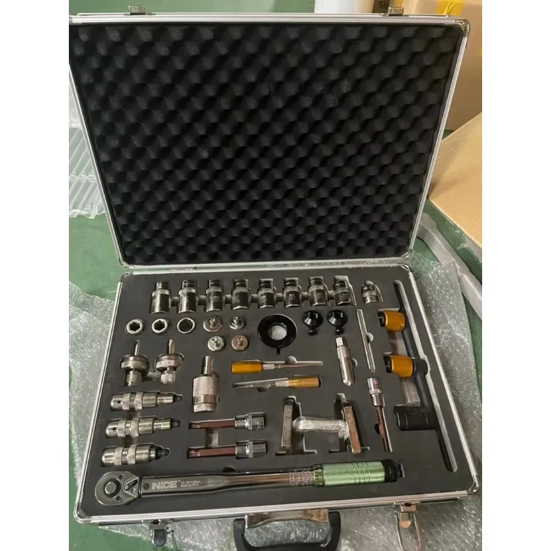 Высокое качество, 40 шт., набор инструментов для ремонта форсунок Common Rail, набор для разборки, инструменты для авторемонта 
Высокое качество, 40 шт., набор инструментов для ремонта форсунок Common Rail, набор для разборки, инструменты для авторемонта