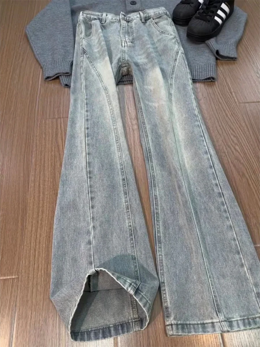 Cleanfit Slim Fit Jeans Men's Spring Autumn Versatile Retro American Sle Bell Bot Youthful Wear Resistant And Breathable
Cleanfit Slim Fit Jeans Men's Spring Autumn Versatile Retro American Sle Bell Bot Youthful Wear Resistant And Breathable