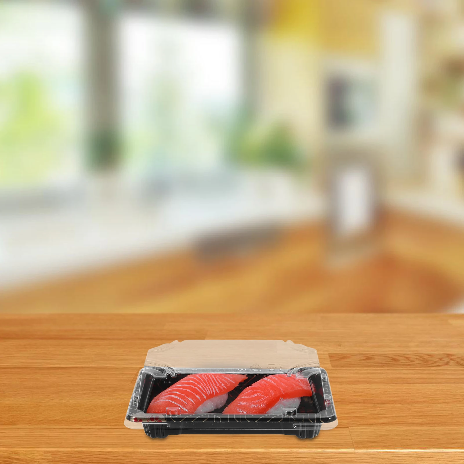 50pcs Japanese Sushi Boxes Transparent Rectangle Containers Reusable Sealed Lid Food Display Tray Adult Lunch Box Eel Storage
50pcs Japanese Sushi Boxes Transparent Rectangle Containers Reusable Sealed Lid Food Display Tray Adult Lunch Box Eel Storage