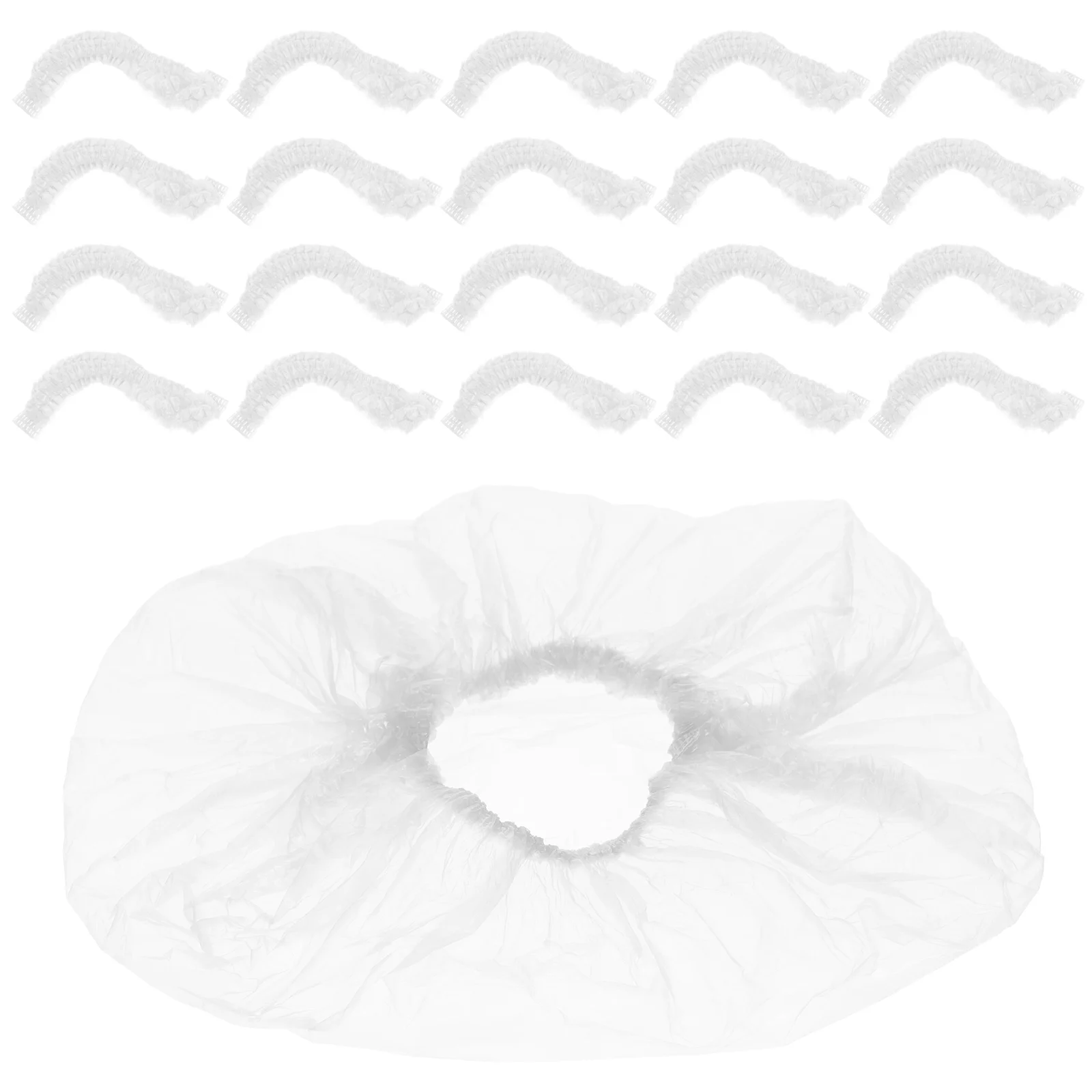 300 Pcs Washbasin Bag Shower Caps Salon Transparent Wrapping Pouch Shampoo Covering Liners for Clear Man Beauty Supplies
300 Pcs Washbasin Bag Shower Caps Salon Transparent Wrapping Pouch Shampoo Covering Liners for Clear Man Beauty Supplies