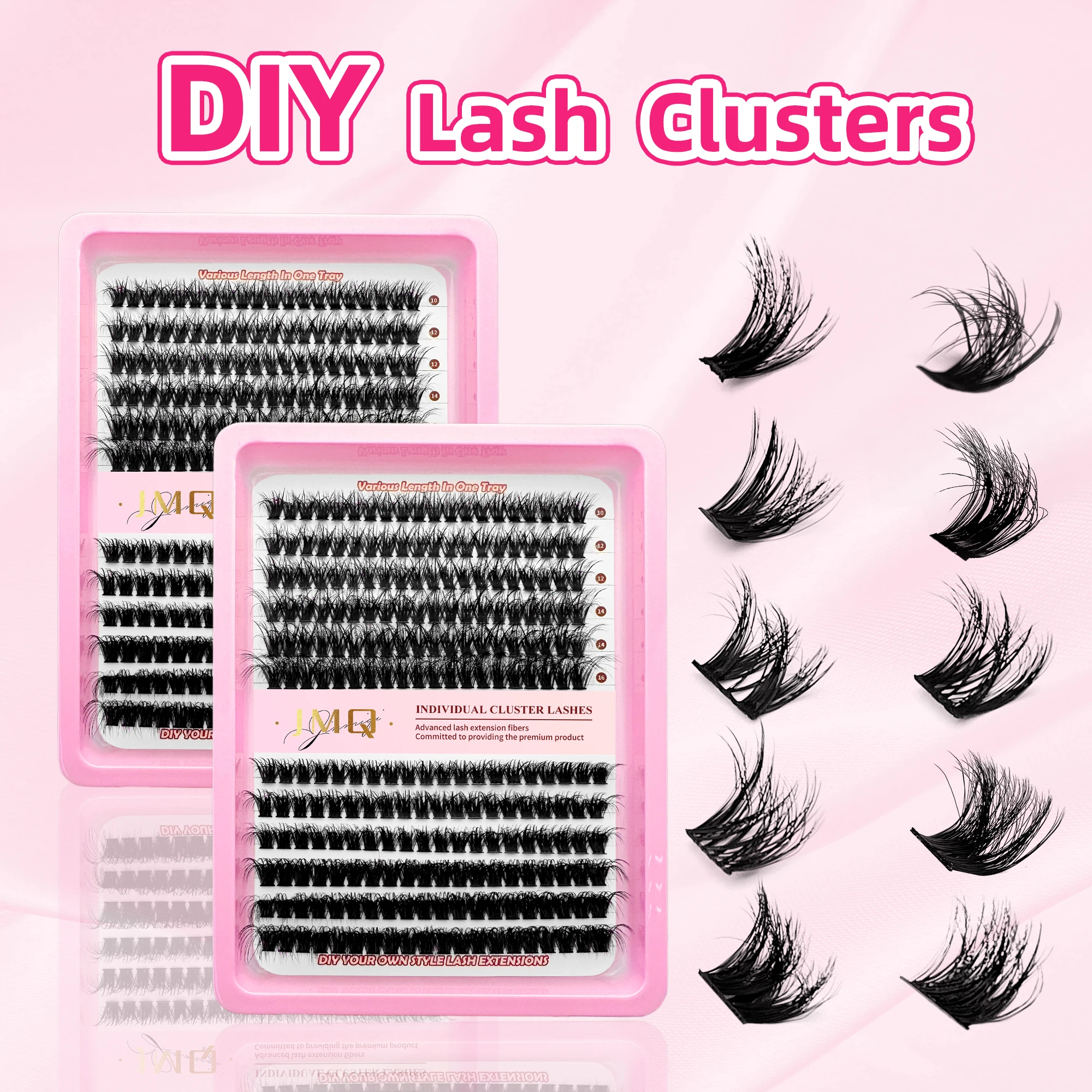 60P 80P Mink Mega Volume 5D wimpers Eyelash Clusters Natural Fluffy Cluster Lashes Wholesale Wispy Diy Lash Clusters
60P 80P Mink Mega Volume 5D wimpers Eyelash Clusters Natural Fluffy Cluster Lashes Wholesale Wispy Diy Lash Clusters