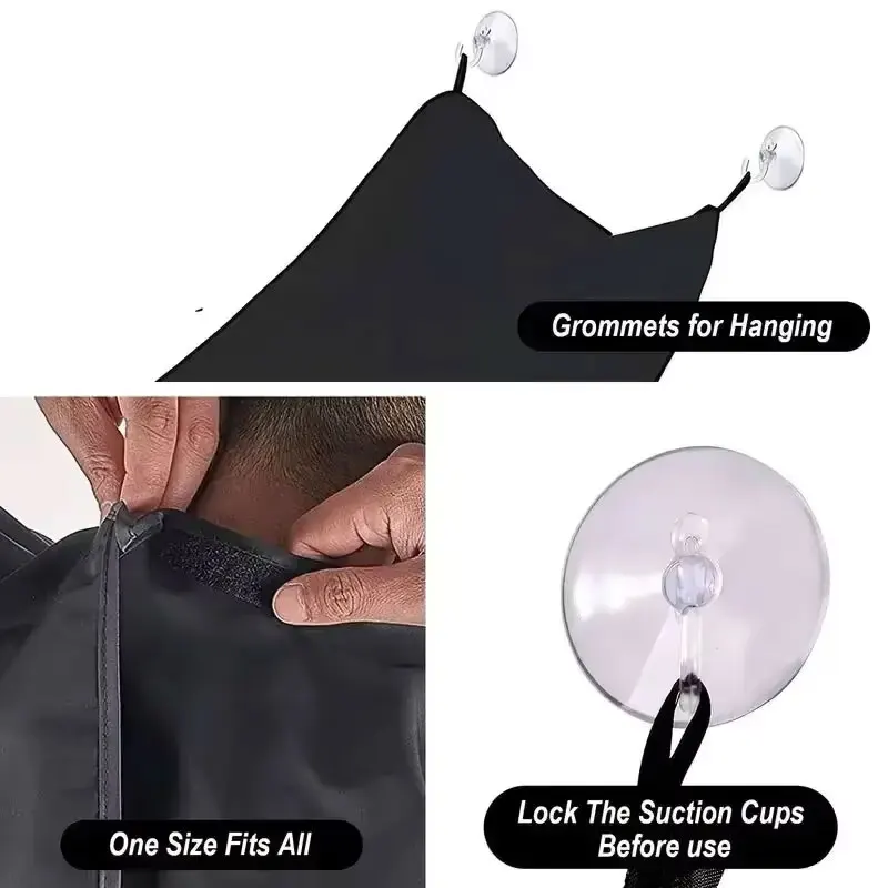 Men's Beard Shaving Apron - Cleaning Bib for Hairdressers and Shavers - Perfect Gift for Grooming and Hygiene
Men's Beard Shaving Apron - Cleaning Bib for Hairdressers and Shavers - Perfect Gift for Grooming and Hygiene