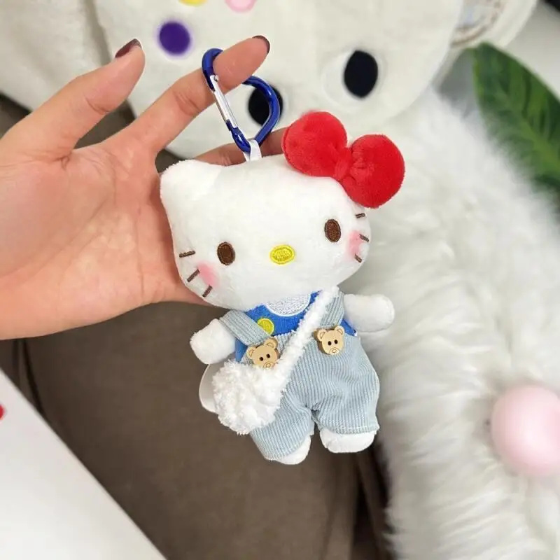 Милый мультяшный кавайный комбинезон Hello Kitty, плюшевая кукла, брелок для ключей, сумка, подвеска, игрушка в подарок
Милый мультяшный кавайный комбинезон Hello Kitty, плюшевая кукла, брелок для ключей, сумка, подвеска, игрушка в подарок