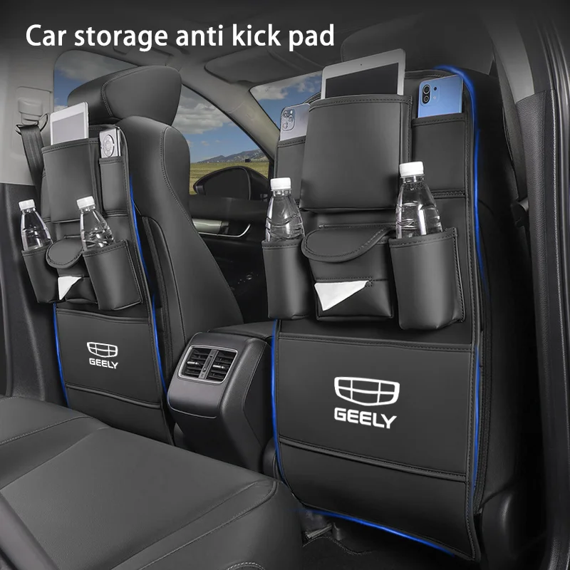 Car Seat Back Storage Bag All in one Organizer Hanging Bag Anti Kick Pad for Geely Atlas Coolray Emgrand EC7 EC8 X7 EX7 CK2 CK3
Car Seat Back Storage Bag All in one Organizer Hanging Bag Anti Kick Pad for Geely Atlas Coolray Emgrand EC7 EC8 X7 EX7 CK2 CK3