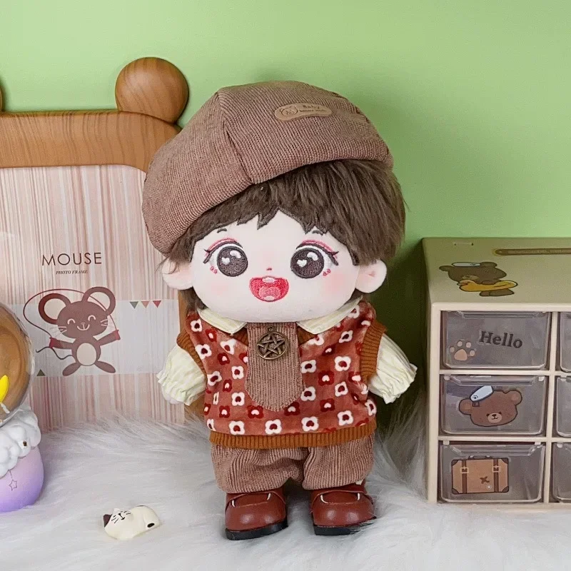 1 Set 20cm Doll Clothes Set Mini Overalls Hat Suits For Cotton Stuffed Dolls Toys Accessories Idol Doll Headwear Clothes Suit
1 Set 20cm Doll Clothes Set Mini Overalls Hat Suits For Cotton Stuffed Dolls Toys Accessories Idol Doll Headwear Clothes Suit