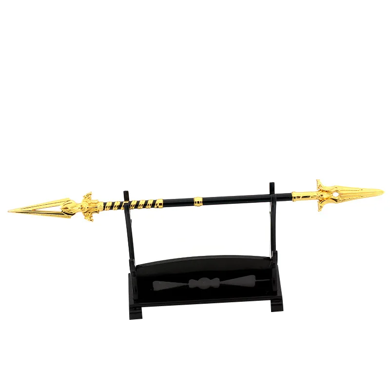 22cm Gungnir Odin Eivor Assassin Game Peripherals Norse Mythology Metal Lance Weapon Miniatures 1/6 Doll Equipment Toys Ornament
22cm Gungnir Odin Eivor Assassin Game Peripherals Norse Mythology Metal Lance Weapon Miniatures 1/6 Doll Equipment Toys Ornament