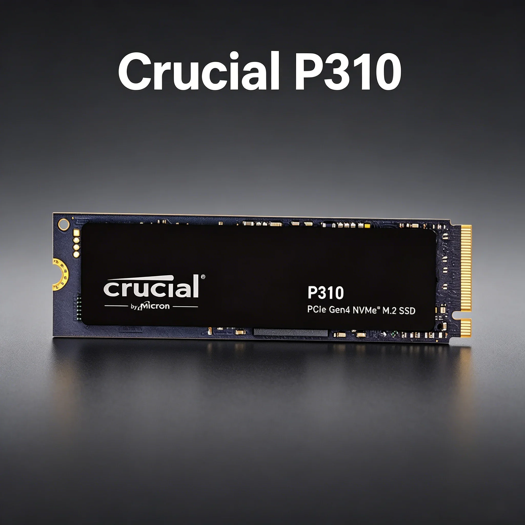 Crucial P310 NVMe SSD 1TB 2TB PCIe Gen4 M2 2280 Internal Solid State Drive High Speed Storage Upgrade for Gaming Laptop Desktop
Crucial P310 NVMe SSD 1TB 2TB PCIe Gen4 M2 2280 Internal Solid State Drive High Speed Storage Upgrade for Gaming Laptop Desktop