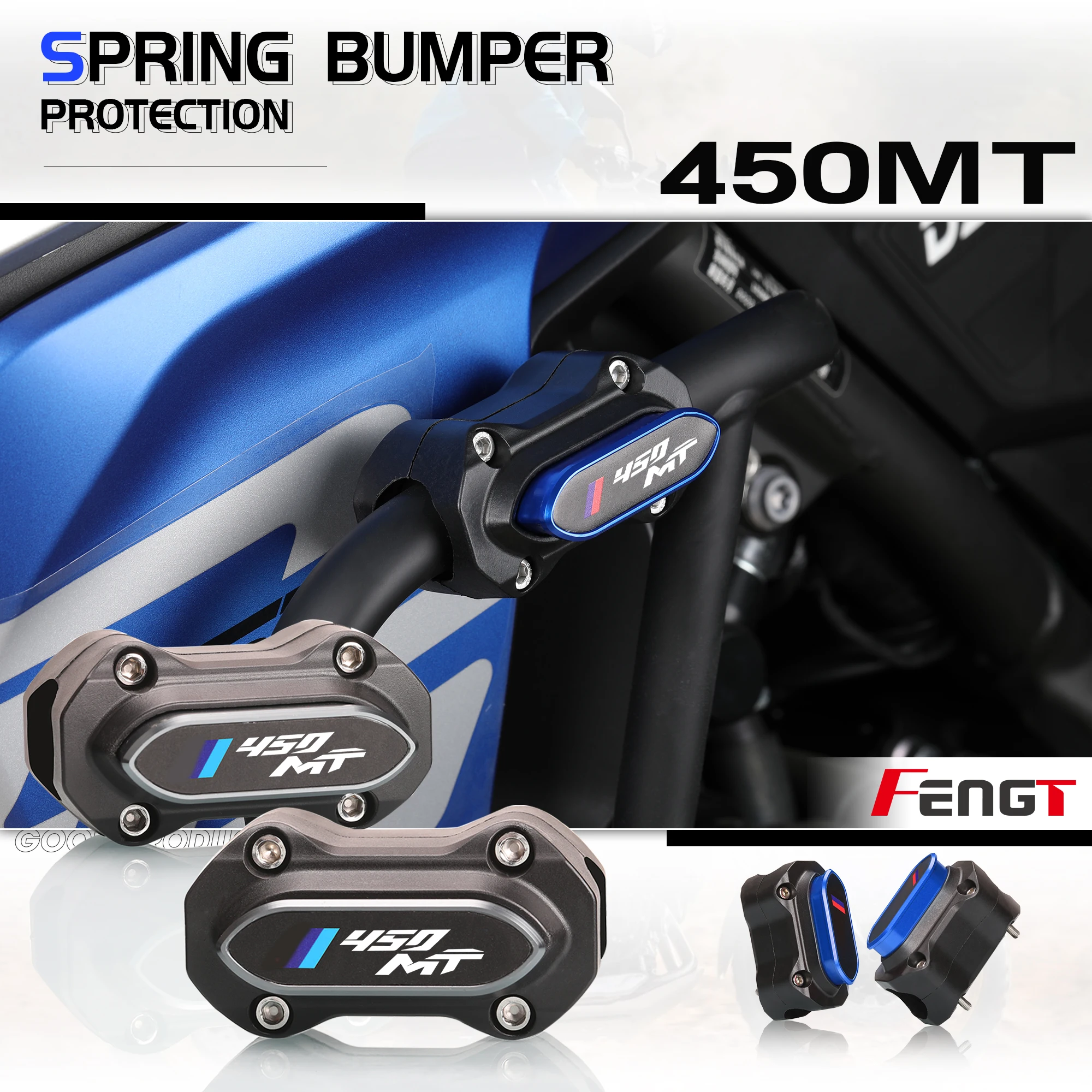 For CFMOTO 450 MT 450MT 2024 Accessories Bumper Spring Protection Block Engine Guard Crash Bar Cover MT450 Frame Guard
For CFMOTO 450 MT 450MT 2024 Accessories Bumper Spring Protection Block Engine Guard Crash Bar Cover MT450 Frame Guard