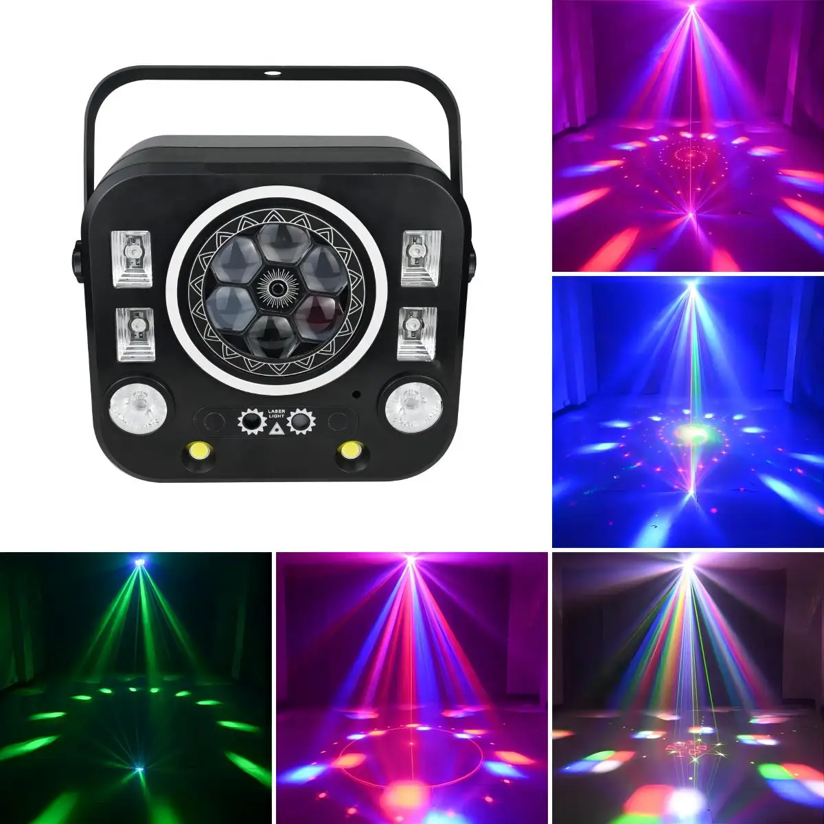 Fireions DH37 MQ BEE Disco lights 60W 6-in-1 Stage Light DMX512 Profissional Disco DJ,Wedding,Party,Bar,Club Stage Light
Fireions DH37 MQ BEE Disco lights 60W 6-in-1 Stage Light DMX512 Profissional Disco DJ,Wedding,Party,Bar,Club Stage Light