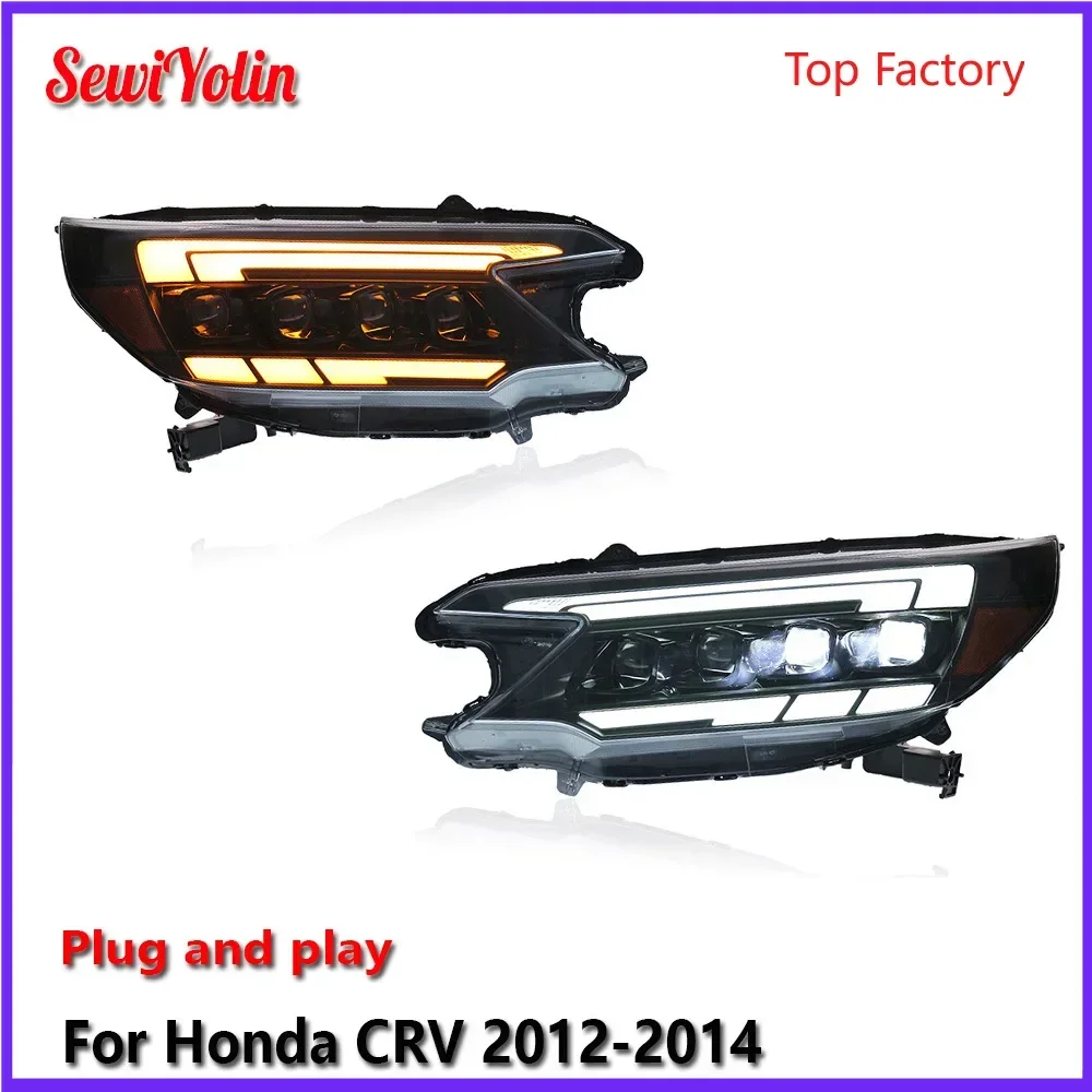 Car LED Headlight Light Assemblies For Honda CRV 2012-2014 Auto Fog DRL Brake Turn Signal Lamp Plug And Play
Car LED Headlight Light Assemblies For Honda CRV 2012-2014 Auto Fog DRL Brake Turn Signal Lamp Plug And Play