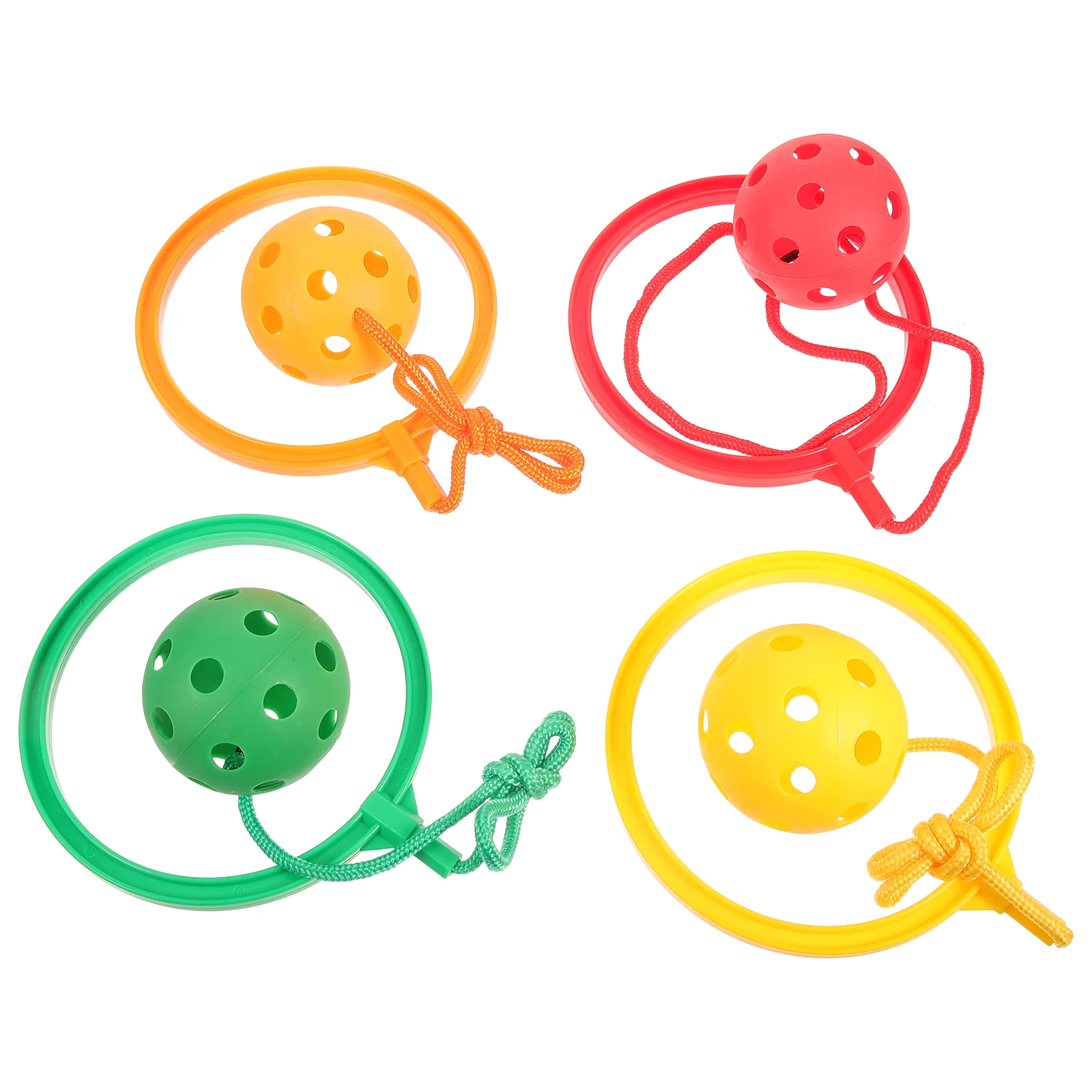 4 Pcs Bouncing Ball Toy Fitness Game Toys Jumping Playset Skip Rope Ankle Hopping Balls for Kids Plastic Skipping Leg
4 Pcs Bouncing Ball Toy Fitness Game Toys Jumping Playset Skip Rope Ankle Hopping Balls for Kids Plastic Skipping Leg