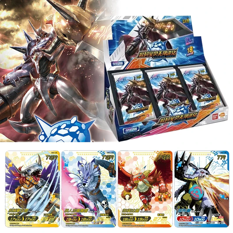 KAYOU Genuine Digimon Card Glory Edition Legendary Edition Infinite Evolution SP Agumon Greymon Anime Collection Card Gift Toy
KAYOU Genuine Digimon Card Glory Edition Legendary Edition Infinite Evolution SP Agumon Greymon Anime Collection Card Gift Toy