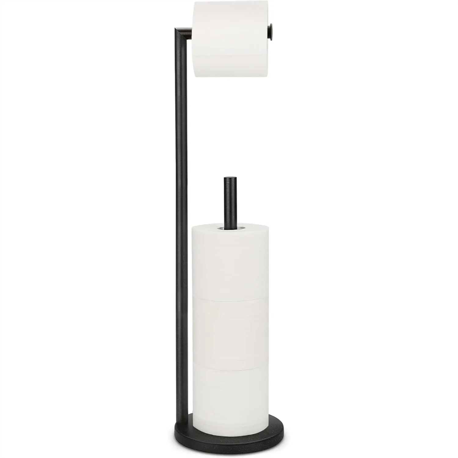 Free Standing Toilet Paper Holder Stand with Storage for 4 Rolls, Rustproof Black Bathroom Stand
Free Standing Toilet Paper Holder Stand with Storage for 4 Rolls, Rustproof Black Bathroom Stand