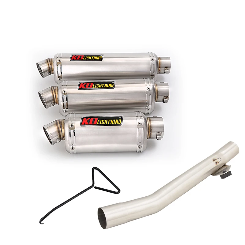 Глушитель выхлопной трубы среднего звена мотоцикла, трубка из нержавеющей стали с DB Killer для SUZUKI Bandit 600 1250 GSF 600 1995-2006 гг.
Глушитель выхлопной трубы среднего звена мотоцикла, трубка из нержавеющей стали с DB Killer для SUZUKI Bandit 600 1250 GSF 600 1995-2006 гг.