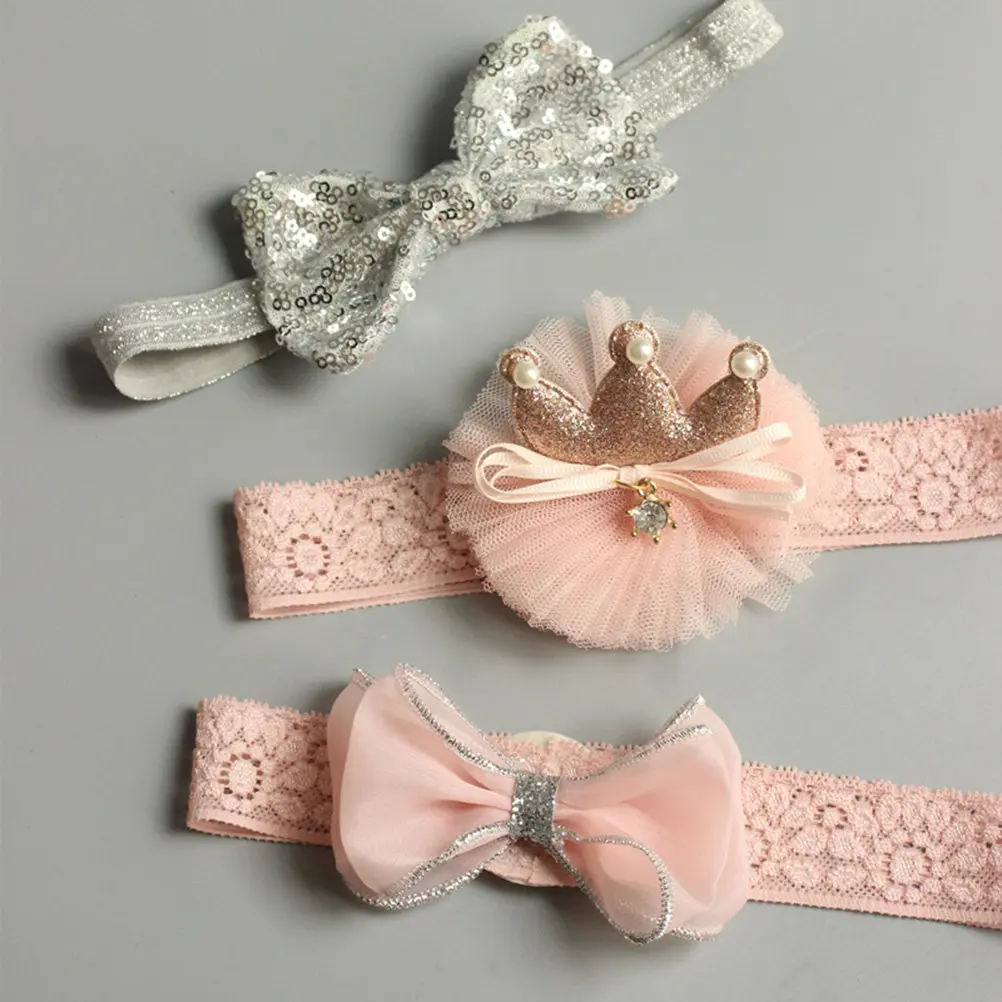 3Pcs Infant Hair Bands for Baby Girls Premium Soft Headwrap Crown Design Bowknot Hairband Set 0-18 Months Cute Peach
3Pcs Infant Hair Bands for Baby Girls Premium Soft Headwrap Crown Design Bowknot Hairband Set 0-18 Months Cute Peach