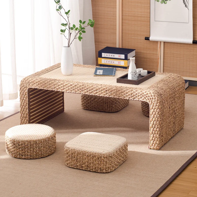 Vine Woven Tatami Tea Table, Balcony, Low Table, Bay Window Table, Tea Tables, Japanese Style Home Coffee Tables, Small Tables
Vine Woven Tatami Tea Table, Balcony, Low Table, Bay Window Table, Tea Tables, Japanese Style Home Coffee Tables, Small Tables