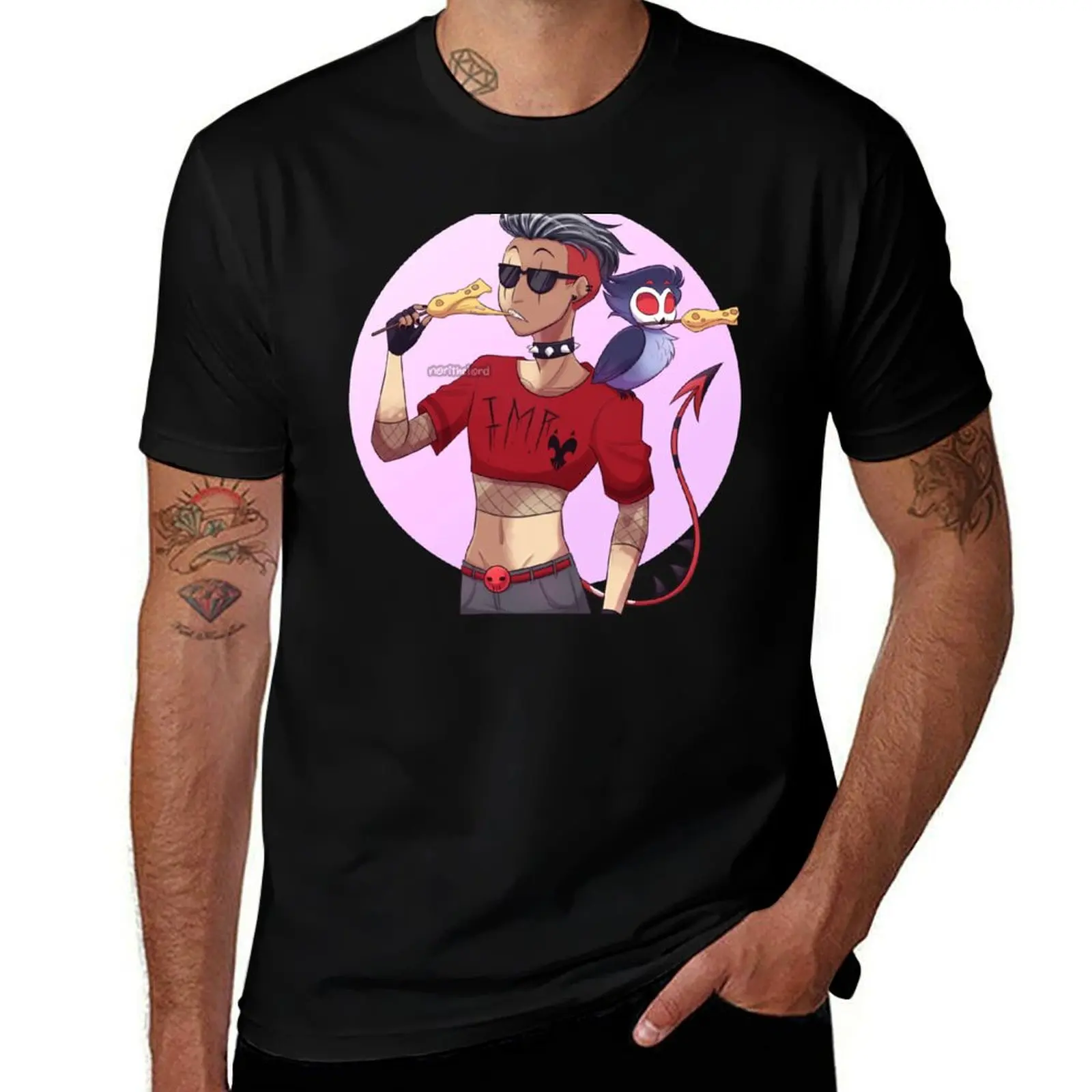 Human Blitzo & Owl Stolas T-Shirt Work Wear Simple Tee Shirt
Human Blitzo & Owl Stolas T-Shirt Work Wear Simple Tee Shirt