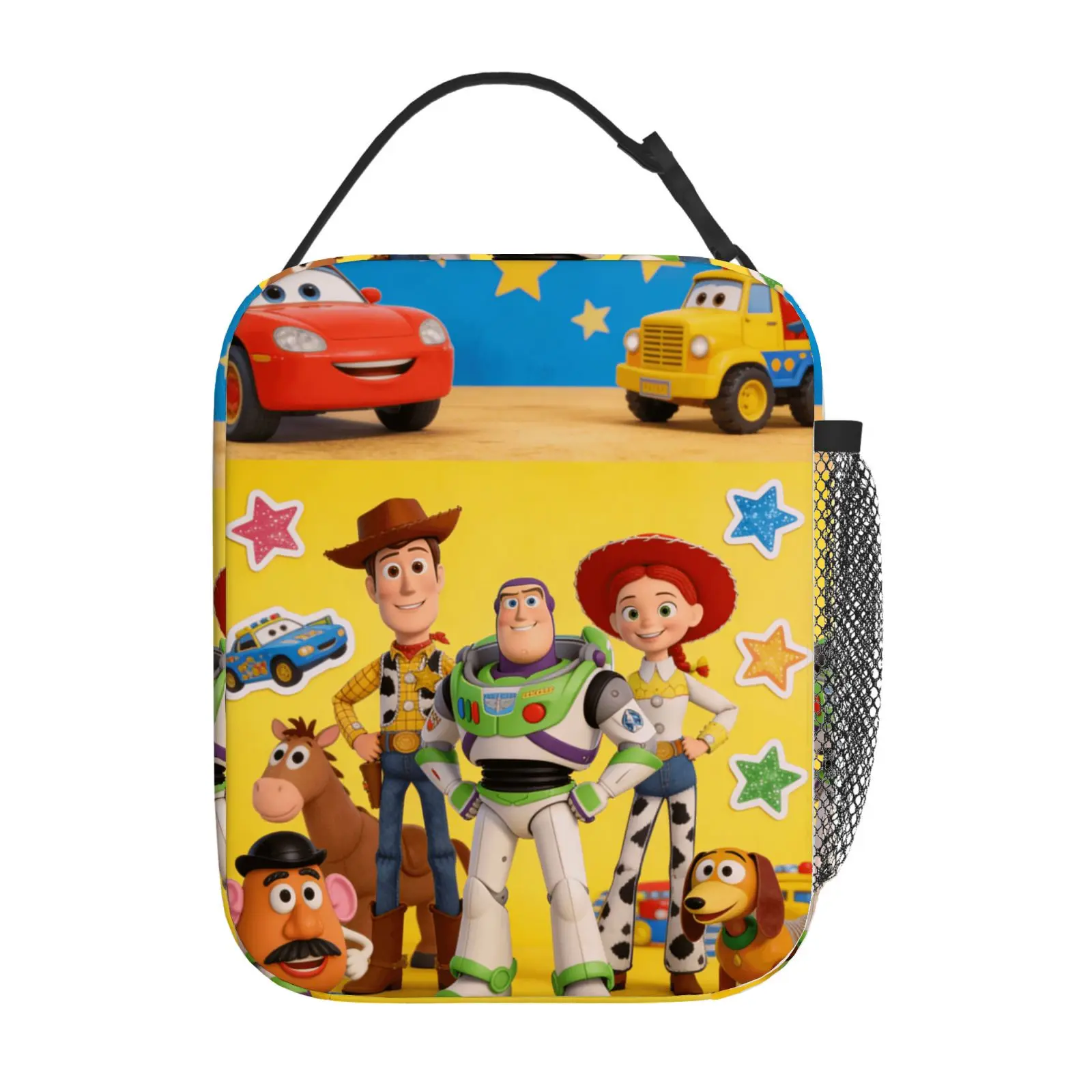 1pc Toy Story and car theme cartoon printed lunch bag, unisex, exquisite and durable, suitable for campus office party picnic
1pc Toy Story and car theme cartoon printed lunch bag, unisex, exquisite and durable, suitable for campus office party picnic
