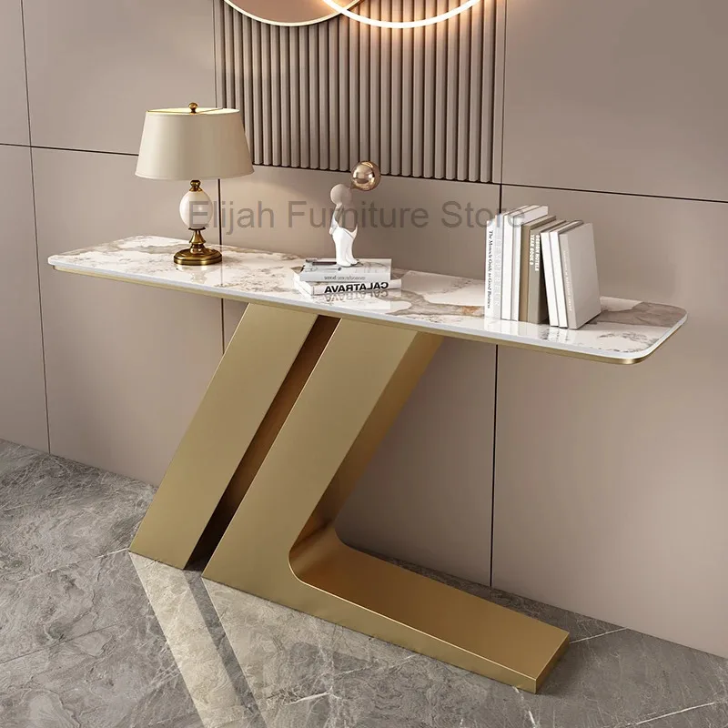 Modern Luxury Console Table Classic Nordic Beauty Organizer Console Table Storage Entrance Hall Woonkamer Tafel Furniture
Modern Luxury Console Table Classic Nordic Beauty Organizer Console Table Storage Entrance Hall Woonkamer Tafel Furniture