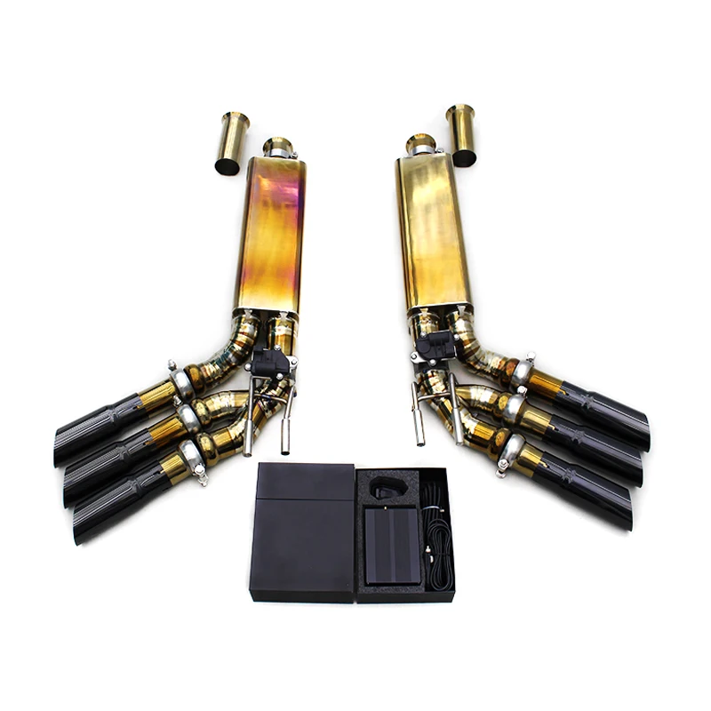 Titanium Valvetronic Exhaust For Mercedes-Benz G63 AMG W464 4.0T 2019-2024 Lightweight Axle Back With Three Tips
Titanium Valvetronic Exhaust For Mercedes-Benz G63 AMG W464 4.0T 2019-2024 Lightweight Axle Back With Three Tips