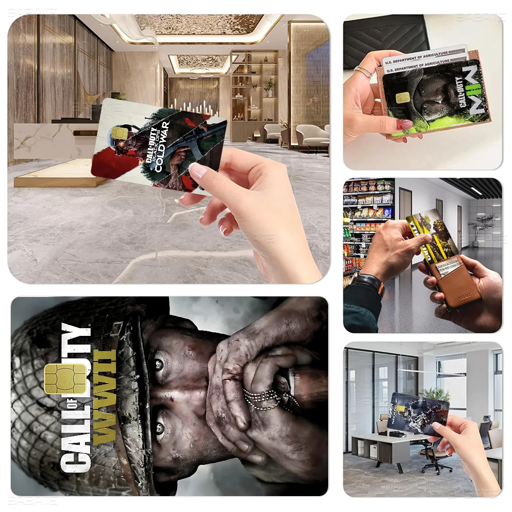 C-Call O-Of D-Duty 2 Game Fashion Matte Gold Silver Black Matte Film Skin Sticker Tape For Bank Credit Debit Card
C-Call O-Of D-Duty 2 Game Fashion Matte Gold Silver Black Matte Film Skin Sticker Tape For Bank Credit Debit Card