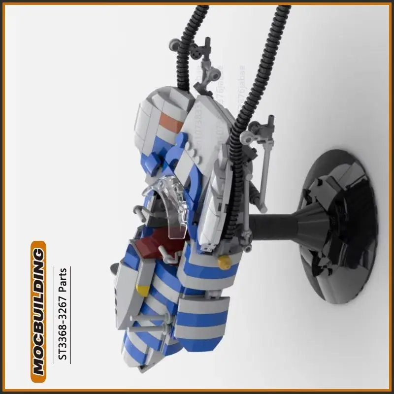 Space Movie Repulsorcraft MOC Building Blocks Speed Racer Model Starfighter DIY Assembly Technology Bricks Children Toys Difts
Space Movie Repulsorcraft MOC Building Blocks Speed Racer Model Starfighter DIY Assembly Technology Bricks Children Toys Difts