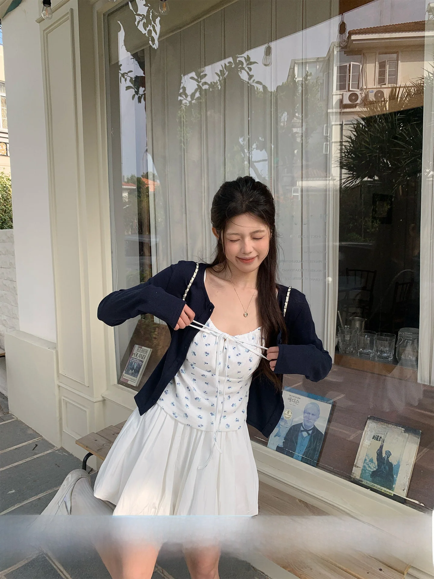Beautiful Unique Summer Initial Small Set Su San San 2026 New Style Long Sleeve V-Neck Floral Print Cardigan And Skirt Set Sp...
Beautiful Unique Summer Initial Small Set Su San San 2026 New Style Long Sleeve V-Neck Floral Print Cardigan And Skirt Set Sp...