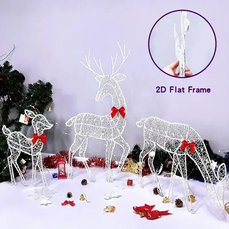 2024 Christmas New Outdoor Decoration Luminous Deer Horticulture Lawn Decoration Ornaments Outdoor Christmas Decoration
2024 Christmas New Outdoor Decoration Luminous Deer Horticulture Lawn Decoration Ornaments Outdoor Christmas Decoration