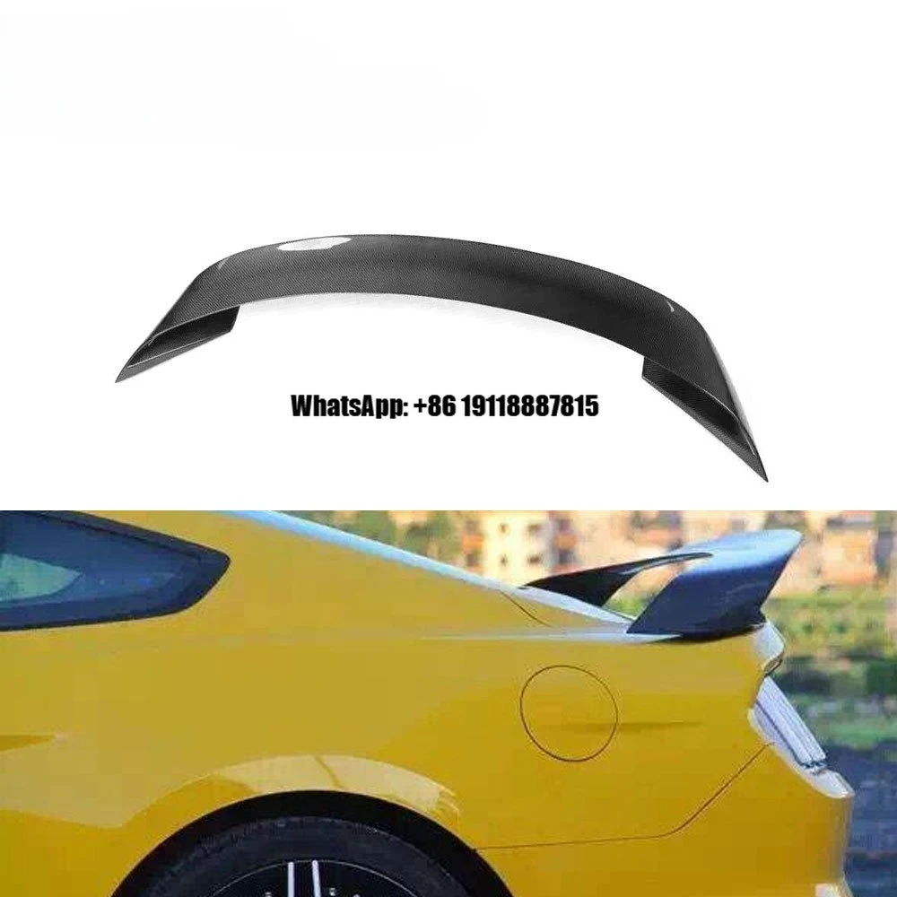 Carbon Fiber Coupe Rear Spoiler Wing for Ford Mustang 2015
Carbon Fiber Coupe Rear Spoiler Wing for Ford Mustang 2015