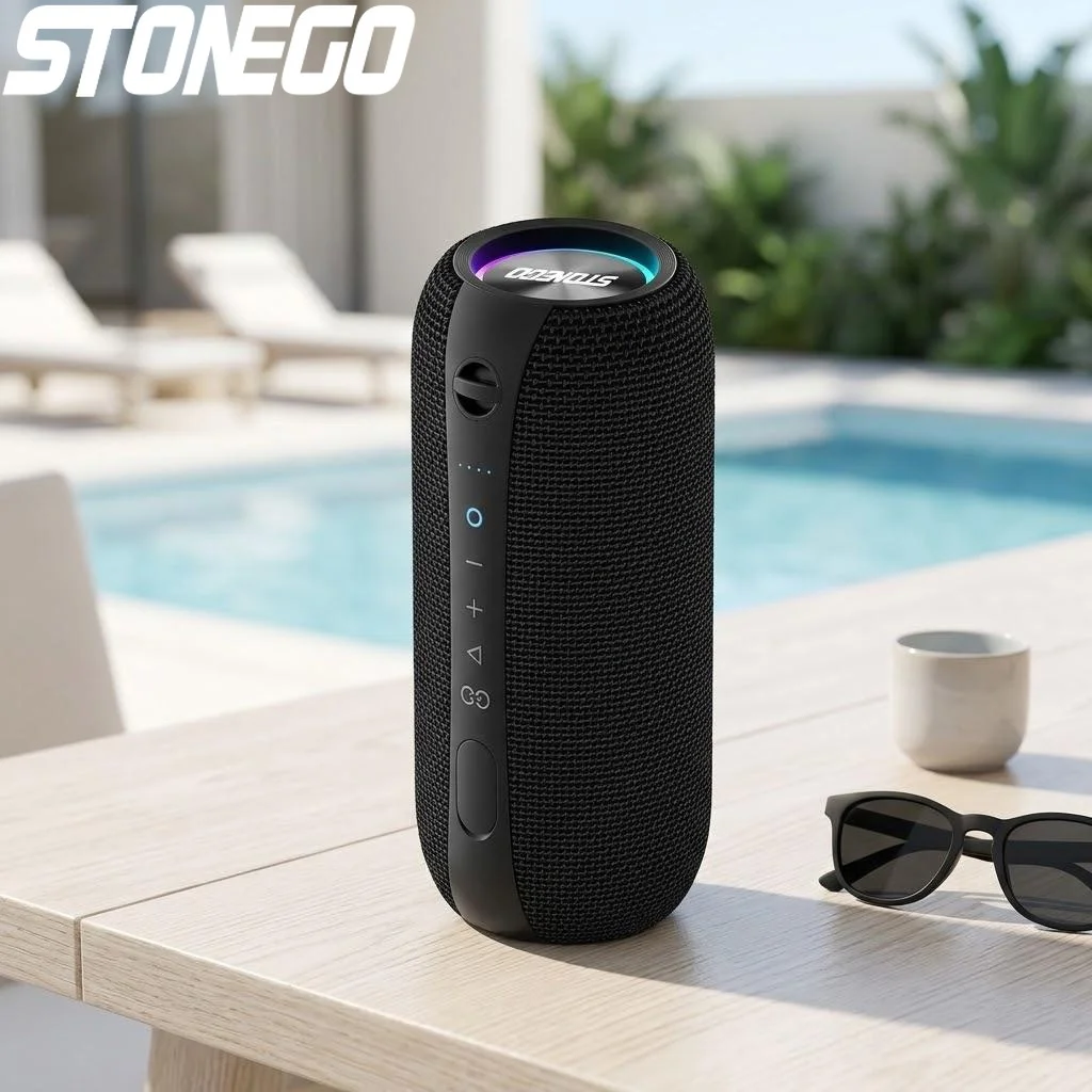 Portable Bluetooth Speaker TWS Dual LED Transparent Design Mechanical Style Bass Sound System
Portable Bluetooth Speaker TWS Dual LED Transparent Design Mechanical Style Bass Sound System