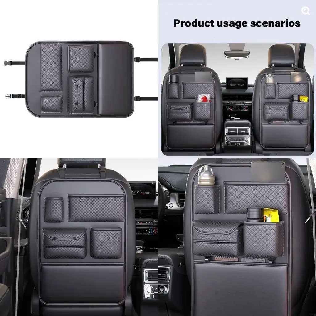 Car Back Multiple Compartment Storage Bag Kick Mat Back Pocket Multifunctional Backseat Storage Pocket D7YA
Car Back Multiple Compartment Storage Bag Kick Mat Back Pocket Multifunctional Backseat Storage Pocket D7YA